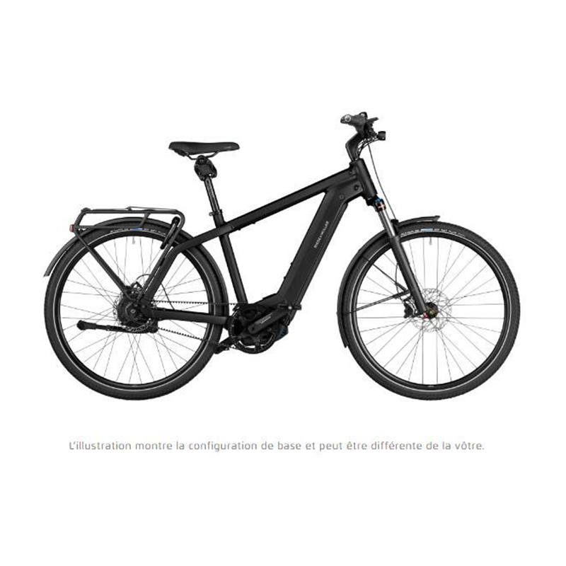 Vélo électrique Riese & Muller Charger4 Vario 750 Black Matt 2025