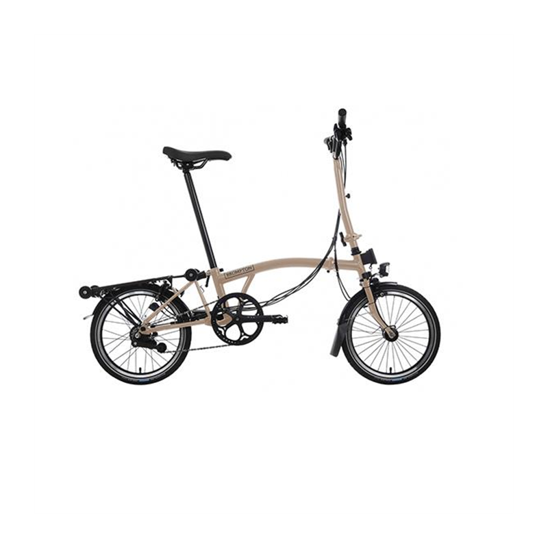 Vélo pliable Brompton C Line Explore 6V High Dune Sand 2025