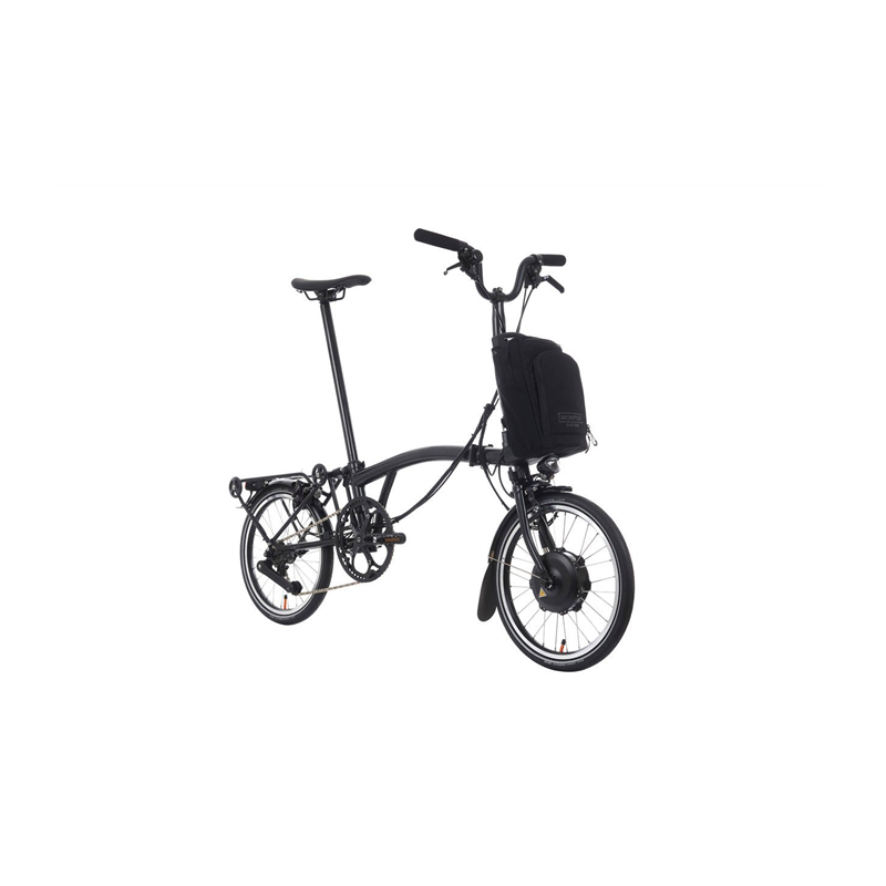 Vélo électrique pliable Brompton Electric C Line Explore 12V Mid Black 2025