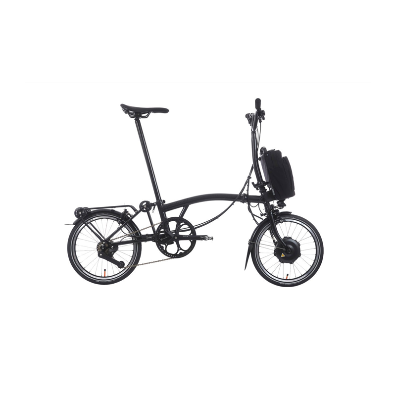 Vélo électrique pliable Brompton Electric C Line Explore 12V Mid Black 2025