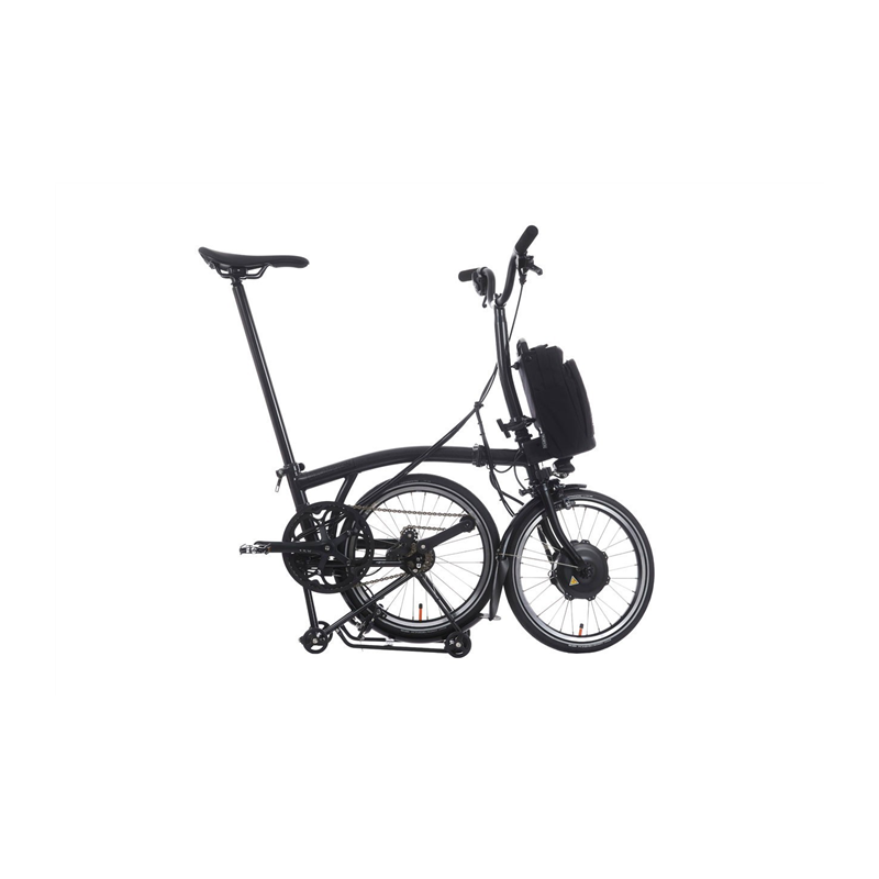 Vélo électrique pliable Brompton Electric C Line Explore 12V Mid Black 2025