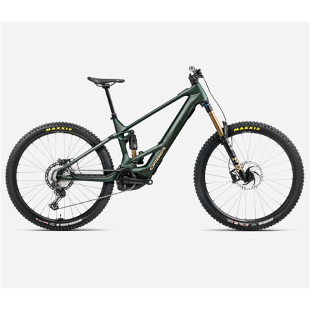 VTT électrique Orbea Wild M-Team Forest Green - Carbon Raw 2025